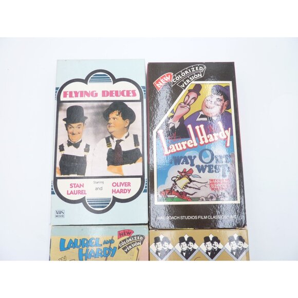 Laurel & Hardy VHS 4 tapes - Picture 3 of 7